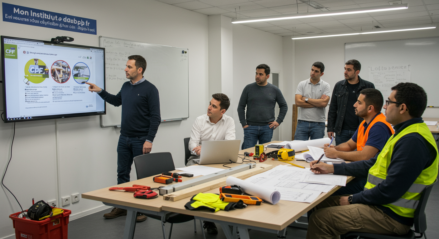 Mon Institut du BTP : Formations CPF certifiées à découvrir