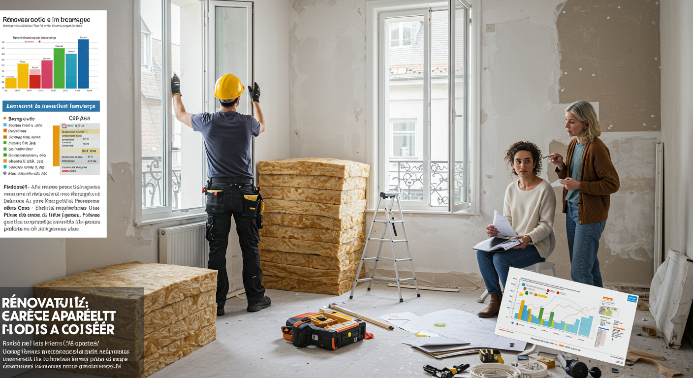 Rénovation énergétique appartement : prix et aides 2026 à connaître
