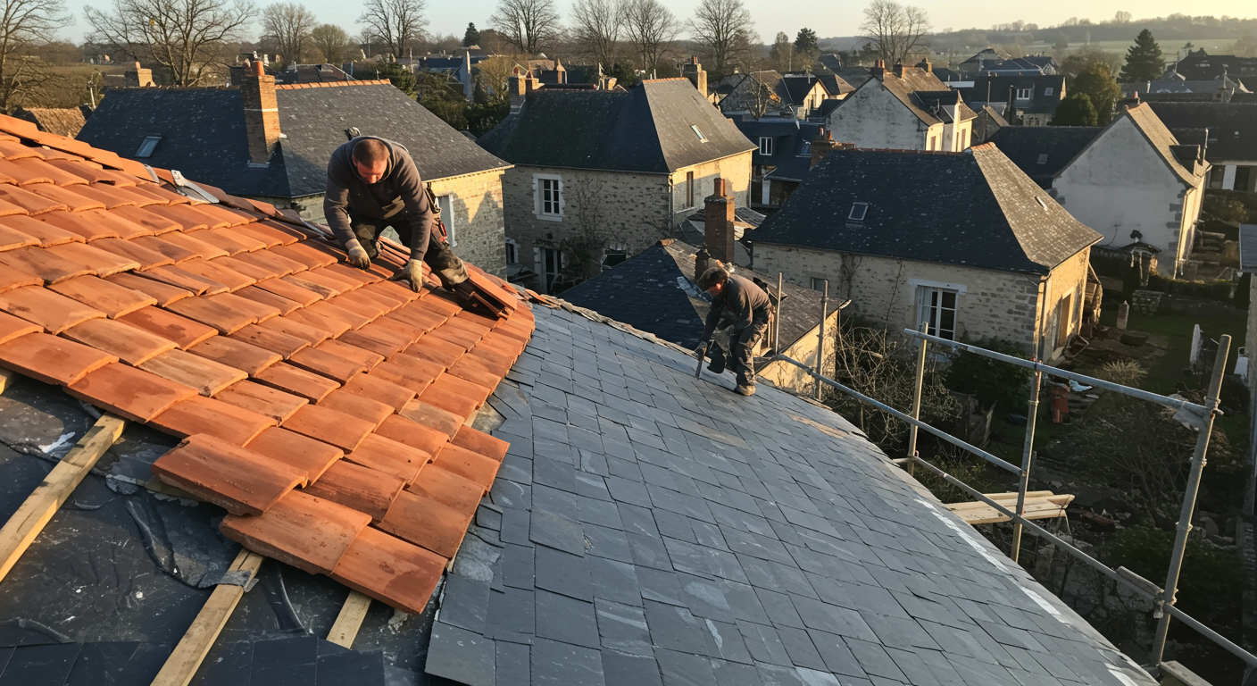 Toiture tuile ou ardoise : laquelle choisir pour votre maison ?