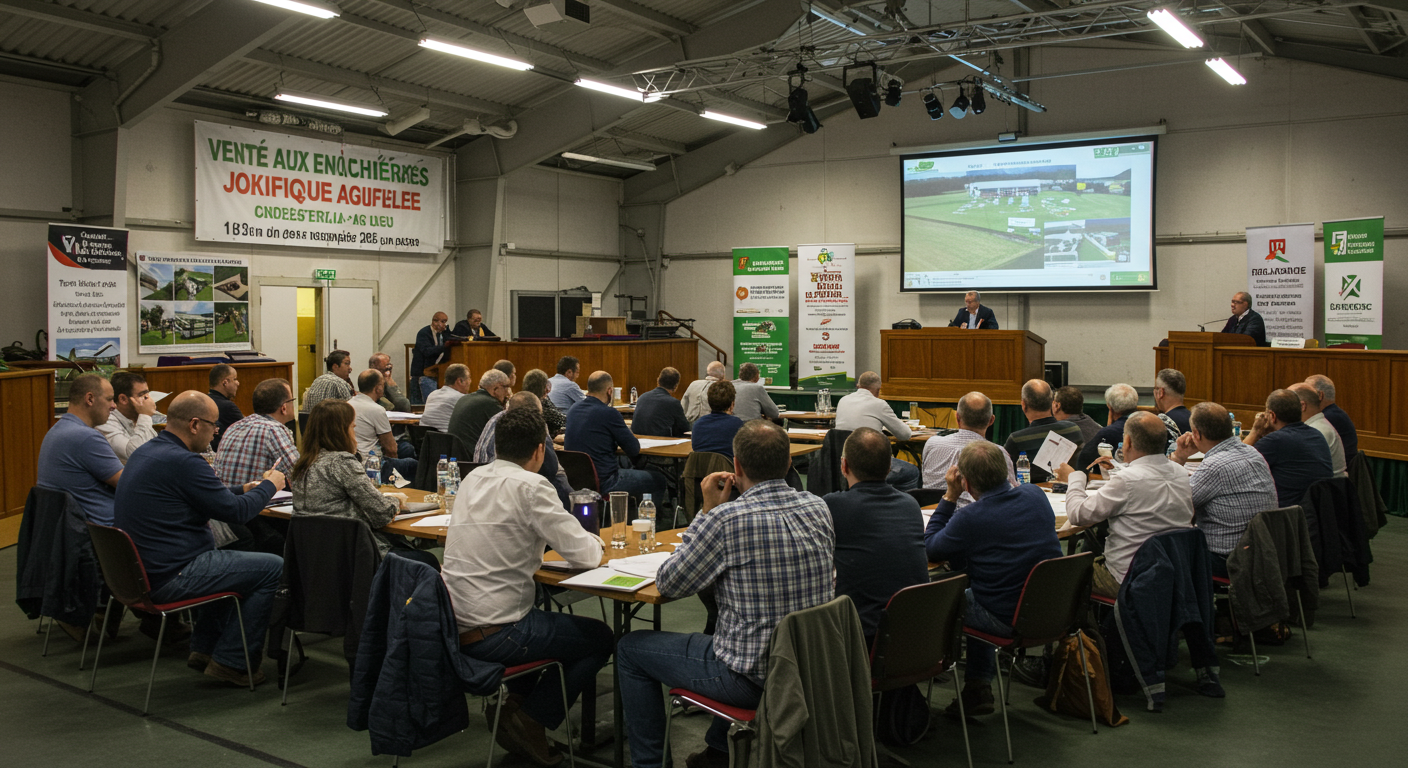 Vente aux enchères liquidation judiciaire agricole : guide complet et conseils