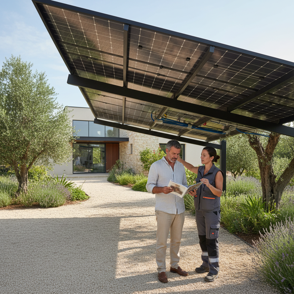 Carport solaire gratuit : guide complet pour bénéficier d’un abri photovoltaïque
