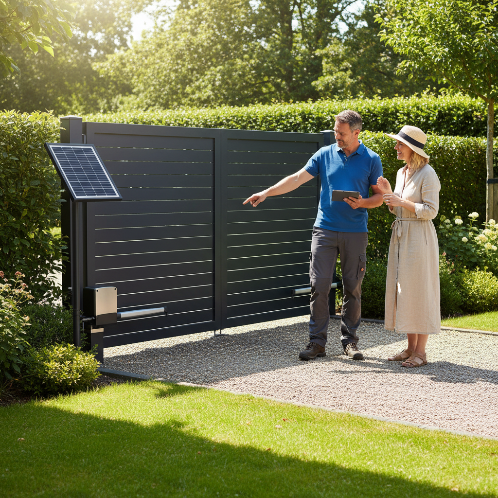 Motorisation portail solaire : guide complet des solutions autonomes et écologiques