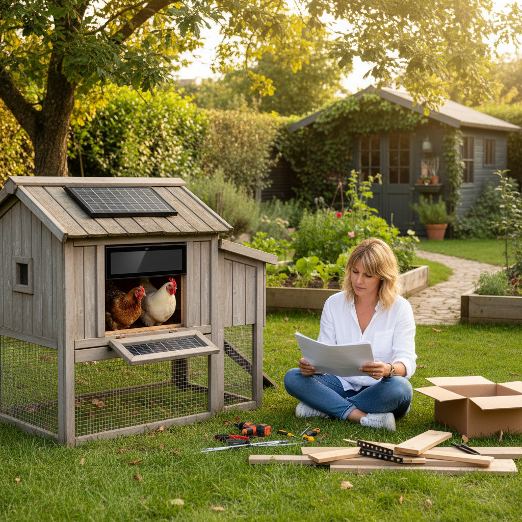 Porte poulailler automatique solaire : guide complet et fonctionnement