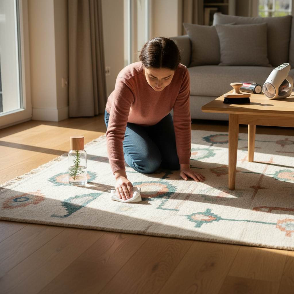 Nettoyage efficace d’un tapis en laine : guide complet et conseils pratiques