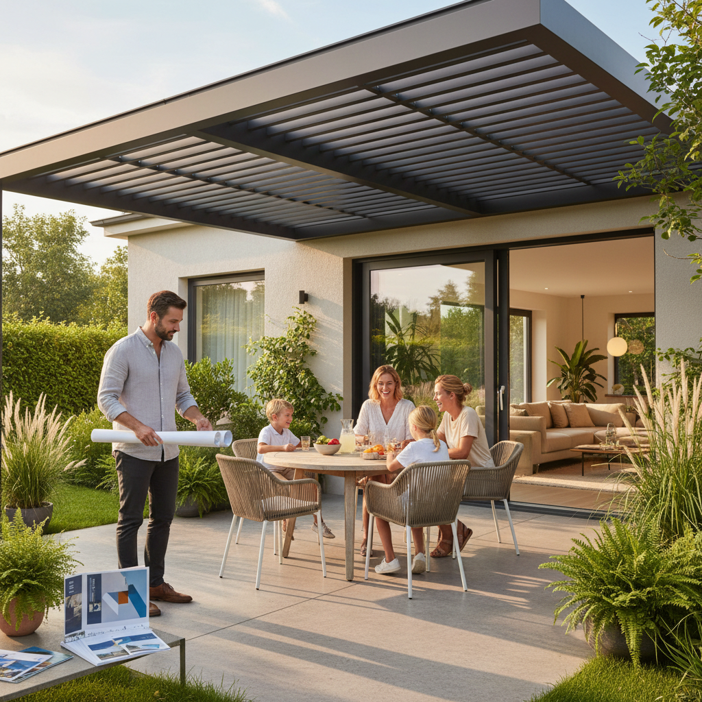 Pergolas solaires : guide complet des solutions et avantages énergétiques